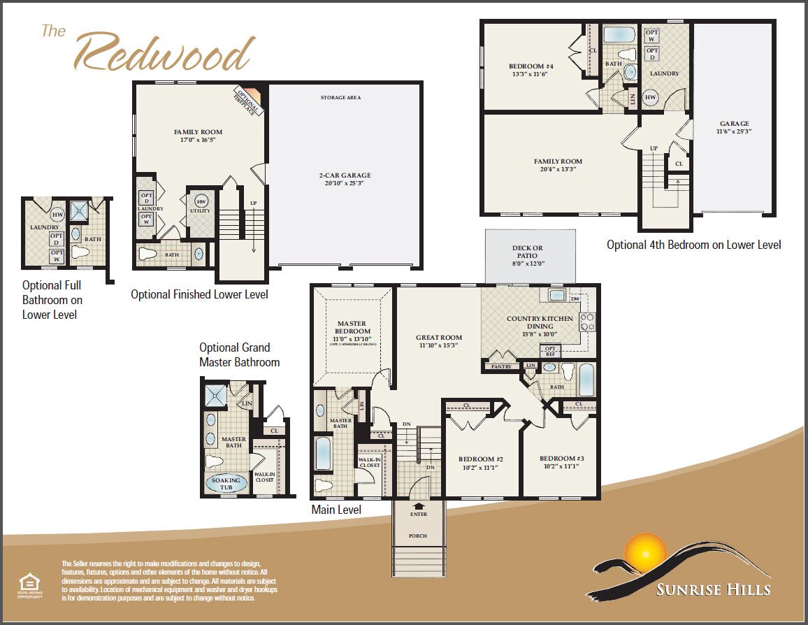 The Redwood Floorplan